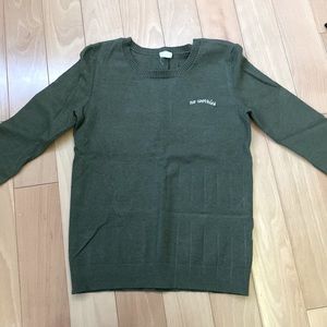 Green GARAGE “No Worries” Top